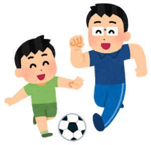 親子サッカー